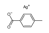 silver(I) 4-methylbenzoate结构式