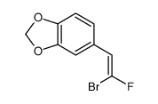 5-(2-bromo-2-fluoroethenyl)-1,3-benzodioxole Structure