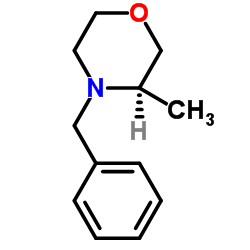 (3R)-4-Benzyl-3-methylmorpholine Structure