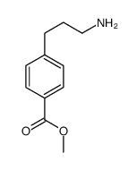 methyl 4-(3-aminopropyl)benzoate Structure