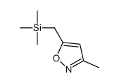 trimethyl-[(3-methyl-1,2-oxazol-5-yl)methyl]silane Structure