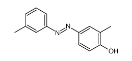 2-Methyl-4-m-tolylazo-phenol Structure