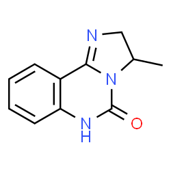 Imidazo[1,2-c]quinazolin-5(3H)-one, 2,6-dihydro-3-methyl- (9CI) structure