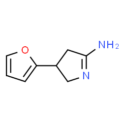 2H-Pyrrol-5-amine,3-(2-furanyl)-3,4-dihydro-(9CI) Structure