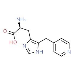 Histidine,5-(4-pyridinylmethyl)- (9CI) Structure