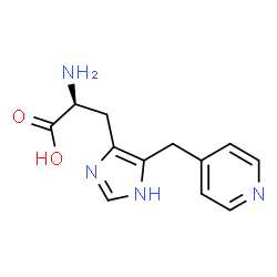 Histidine,5-(4-pyridinylmethyl)- (9CI) structure