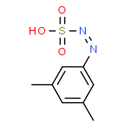 Diazenesulfonic acid, (3,5-dimethylphenyl)-, (Z)- (9CI) Structure