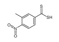 Benzenecarbodithioic acid, 3-methyl-4-nitro- (9CI) structure