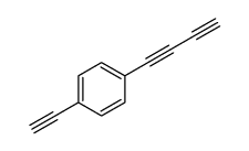 Benzene, 1-(1,3-butadiynyl)-4-ethynyl- (9CI) structure