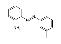 Benzenamine, 2-[(3-methylphenyl)azo]- (9CI) Structure
