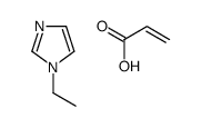 1-ethylimidazole,prop-2-enoic acid Structure