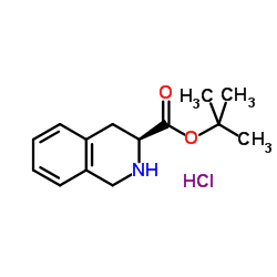 3-ISOQUINOLINECARBOXYLIC ACID, 1,2,3,4-TETRAHYDRO-, 1,1-DIMETHYLETHYL ESTER, HYDROCHLORIDE, (S)- picture