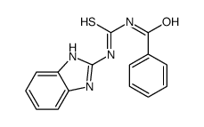 N-(1H-benzimidazol-2-ylcarbamothioyl)benzamide结构式