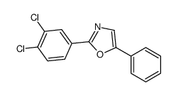 2-(3,4-dichlorophenyl)-5-phenyloxazole Structure