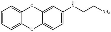 1,2-Ethanediamine,N-dibenzo[b,e][1,4]dioxin-2-yl- (9CI) structure