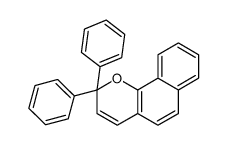 2,2-diphenylbenzo[h]chromene Structure