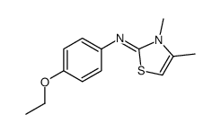 N-(4-ethoxyphenyl)-3,4-dimethyl-1,3-thiazol-2-imine Structure