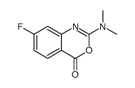 2-(dimethylamino)-7-fluoro-4H-3,1-benzoxazin-4-one Structure