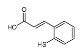 3-(2-sulfanylphenyl)prop-2-enoic acid Structure