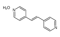 4-(2-pyridin-4-ylethenyl)pyridine,hydrate结构式