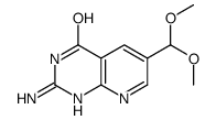 2-amino-6-(dimethoxymethyl)-1H-pyrido[2,3-d]pyrimidin-4-one Structure