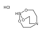 4,6,11-trioxa-1-aza-5-silabicyclo[3.3.3]undecane,hydrochloride结构式