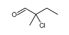 2-chloro-2-methylbutanal Structure