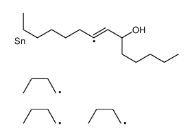 8-tributylstannyltetradec-7-en-6-ol Structure