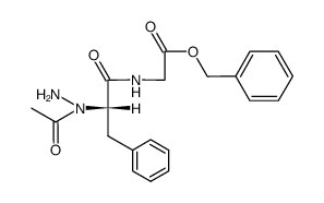 L-Ac-Phe(NH2)-Gly-OCH2Ph Structure