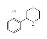 3-(2-chlorophenyl)thiomorpholine Structure
