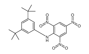 N-(3,5-ditert-butylphenyl)-2,4,6-trinitroaniline Structure