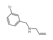 N-[(3-bromophenyl)methyl]prop-2-en-1-amine Structure