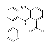 3-氨基-2-(联基-2-氨基)苯甲酸结构式