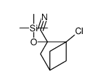 4-chloro-3-trimethylsilyloxybicyclo[2.1.1]hexane-3-carbonitrile Structure