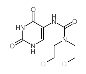 Urea,N,N-bis(2-chloroethyl)-N'-(1,2,3,4-tetrahydro-2,4-dioxo-5-pyrimidinyl)- picture