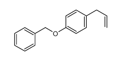 1-phenylmethoxy-4-prop-2-enylbenzene Structure