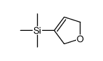 2,5-dihydrofuran-3-yl(trimethyl)silane结构式