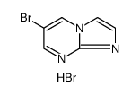 6-溴咪唑并[1,2-a]嘧啶氢溴化结构式
