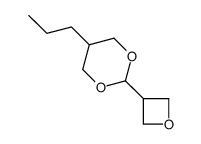 2-(oxetan-3-yl)-5-propyl-1,3-dioxane Structure