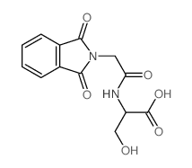 Serine,N-[(1,3-dihydro-1,3-dioxo-2H-isoindol-2-yl)acetyl]- (9CI)结构式