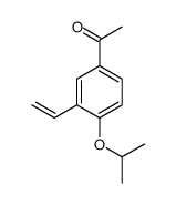 1-(3-ethenyl-4-propan-2-yloxyphenyl)ethanone结构式