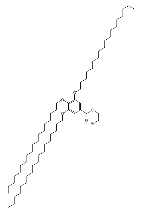 2-bromoethyl 3,4,5-trioctadecoxybenzoate Structure