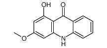 1-hydroxy-3-methoxy-10H-acridin-9-one Structure