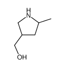 (5-Methyl-3-pyrrolidinyl)methanol structure