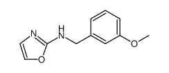2-Oxazolamine, N-[(3-methoxyphenyl)methyl]- Structure
