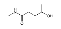 β-Hydroxybuttersaeure-momomethylamid Structure