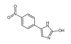 4-(4-nitrophenyl)-1,3-dihydroimidazol-2-one structure