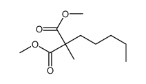 dimethyl 2-methyl-2-pentylpropanedioate结构式