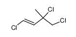 1,3,4-trichloro-3-methyl-1-butene Structure