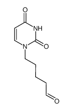5-(uracil-1'-yl)pentanal结构式